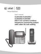 AT&T CL84200 User manual