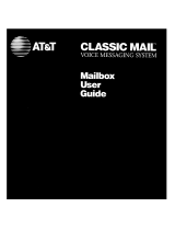 AT&T Classic Mail Voice Messaging System User manual