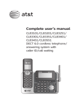AT&T CL83351 User manual