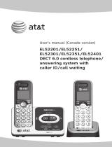 AT&T EL52251 User manual