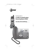 AT&T E2562 User manual