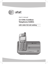 AT&T E2801 User manual