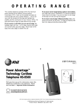 AT&T HS-8500 User manual
