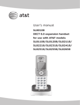 AT&T SL82118 User manual