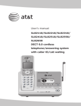 AT&T SL82118 User manual