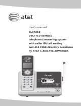 AT&T SL87218 User manual