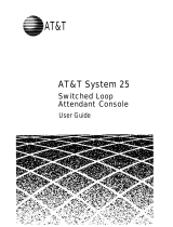 AT&T System 25 User manual