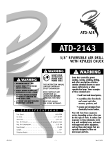 ATD Tools Drill ATD-2143 User manual