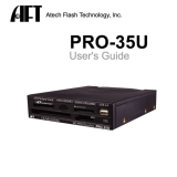 Atech Flash Technology PRO-35U User manual