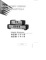 ATEN Technology ACS-1714 User manual