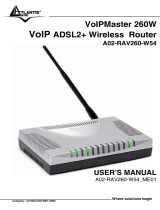 Atlantis VoIPMaster 260W User manual