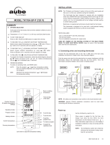 Aube Technologies TH110A-SP-P User manual