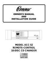 Audiovox ACC-52 User manual