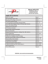 Audiovox APS-57E Installation guide