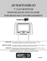 Audiovox AVXMTGHR1D User manual