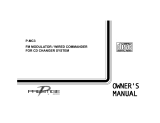 Audiovox P-MC3 User manual