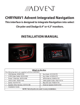 Advent CHRYNAV1 Installation guide