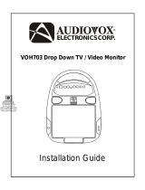 Audiovox VOH703 User manual