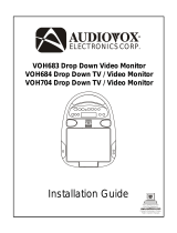 Audiovox VOH683 User manual