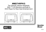 Audiovox MMD7HRPKG Owner's manual