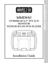 Audiovox MMD850 User manual