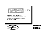 Audiovox P-57S User manual