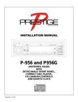 Audiovox P-956 User manual