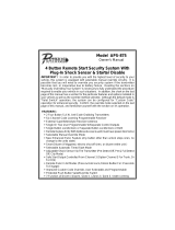Audiovox Platinum+ APS-875 Owner's manual