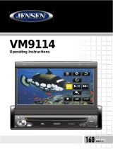 Jensen VM9114 Owner's manual