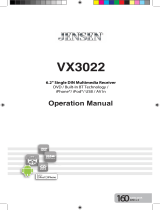 Audiovox VX3022 Owner's manual