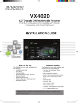 Audiovox VX4020 Installation guide
