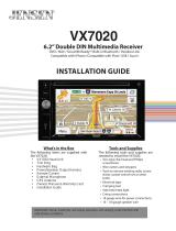 Jensen VX7020 Installation guide