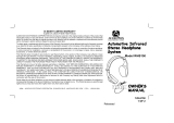 Audiovox WHS150 User manual