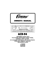 Auto Page ACD-94 User manual