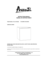 Avanti BCA1811B User manual