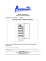 Avanti Refrigerator BCAD353 User manual