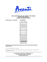Avanti WCR683DZD-1 User manual