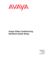 Avaya 1000 Series Video Conferencing Systems User manual