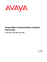 Avaya 1050/1040/1030 User manual