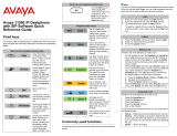 Avaya 1120E Reference guide