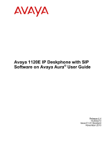 Avaya 1120E User guide