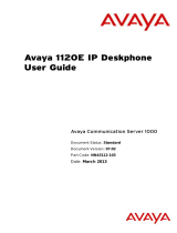 Avaya 1120E User guide