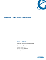 Avaya 1200 series User manual