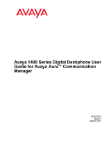 Avaya 1400 Series Digital Deskphone User guide