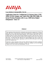 Avaya 1400 Series Digital Deskphones Application Note