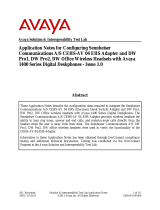 Avaya 1400 Series Digital Deskphones Application Note