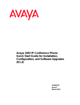 Avaya 1692 IP Conference Telephone User manual