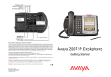 Avaya 2007 IP Deskphone Getting Started