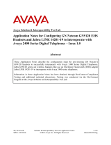 Avaya 2400 Series Digital Telephones Application Note