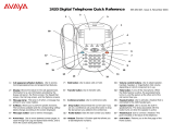 Avaya 2420 Digital Telephone User manual